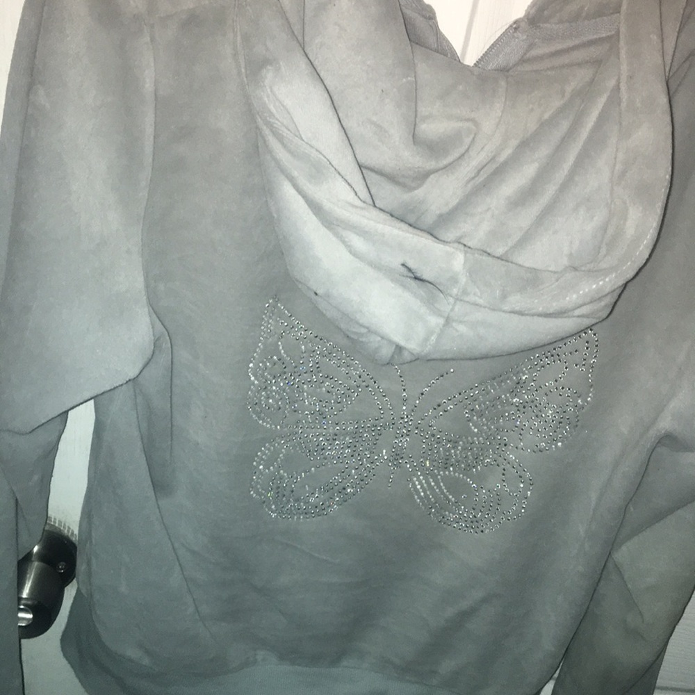 velvets jacket it is barley worn